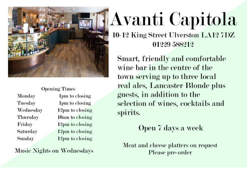 Avanti Capitola Advert