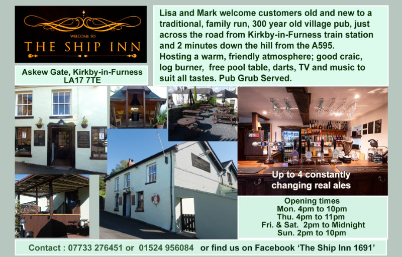 Ship Inn Kirkby Advert